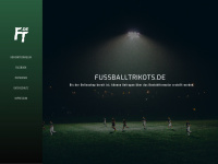 fussballtrikots.de Webseite Vorschau
