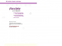 flexibleandmore.de Webseite Vorschau