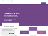 panoramaklinikberlin.de Webseite Vorschau