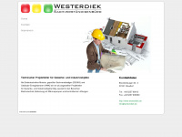 westerdiek.de Webseite Vorschau