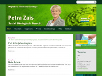 petra-zais.de Webseite Vorschau