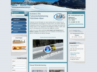 kitzalp-winterfahrtraining.at Webseite Vorschau