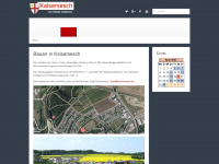 stadt-kaisersesch.de Webseite Vorschau
