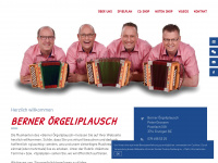 berner-oergeliplausch.ch Webseite Vorschau