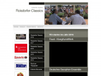 roisdorfer-classics.de Webseite Vorschau