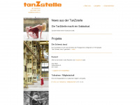 tanzstelle.cc Webseite Vorschau