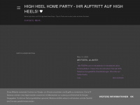 high-heel-home-party.blogspot.com Webseite Vorschau