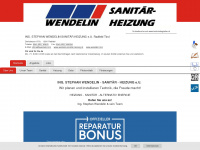 wendelin-sanitär-heizung.at Webseite Vorschau