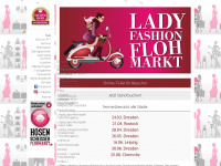ladyfashion-flohmarkt.de Webseite Vorschau