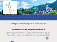 pro-fit-thun.ch Webseite Vorschau