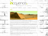 incquence.com Webseite Vorschau