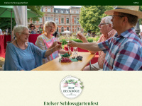 etelser-schlossgartenfest.de Webseite Vorschau