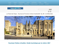 vaucluse-visites-virtuelles.com Webseite Vorschau