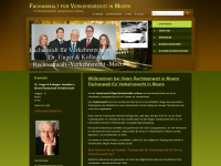 anwalt-verkehrsrecht-moers.de Webseite Vorschau