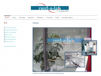 rent-a-lab.biz Webseite Vorschau