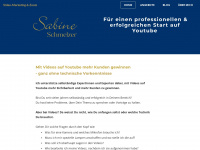 sabine-schmelzer.com Webseite Vorschau