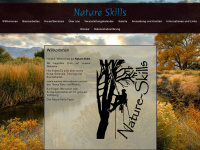 nature-skills.de Webseite Vorschau