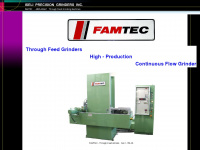 famtec.us Webseite Vorschau