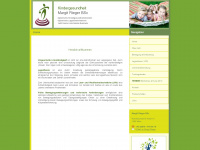 kindergesundheitstraining.at Webseite Vorschau