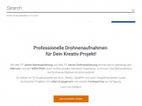 droneproject.at Webseite Vorschau