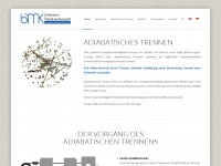adiabatisches-trennen.de Webseite Vorschau