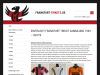 frankfurt-trikots.de Webseite Vorschau