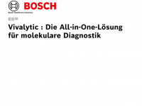 bosch-healthcare.com Webseite Vorschau