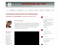 yachtheizung.de Webseite Vorschau