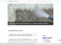 sandstrahlen-koeln.de Webseite Vorschau