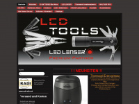 led-tools.at Webseite Vorschau