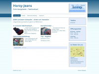 horsy-jeans.de Webseite Vorschau