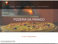 pizzeria-dafranco.ch Webseite Vorschau