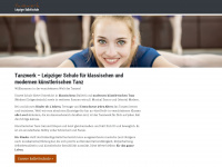 leipziger-ballettschule.de Webseite Vorschau