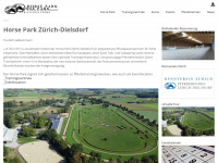 horseparkzuerich.ch Webseite Vorschau