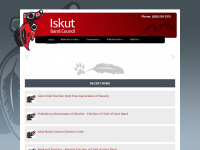 iskut.org Webseite Vorschau