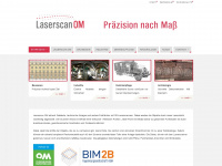 laserscan-om.de Webseite Vorschau