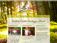 riethof-flawil.ch Webseite Vorschau