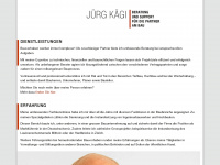 juergkaegi.ch Webseite Vorschau