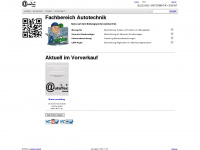 autotec.ch Webseite Vorschau