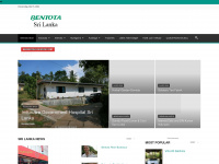 bentota.net Webseite Vorschau