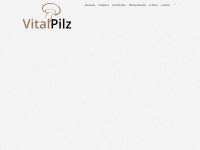 vitalpilz.com Webseite Vorschau