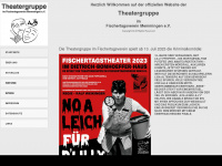 fischertagstheater.de Webseite Vorschau