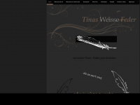 tinas-weisse-feder.de Webseite Vorschau