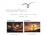 relaxeffect.ch Webseite Vorschau