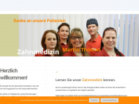 mt-zahnmedizin.de Webseite Vorschau