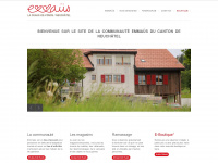 emmaus-ne.ch Webseite Vorschau