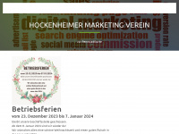 hockenheimer-marketing-verein.de Webseite Vorschau