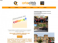 artecitta.es Webseite Vorschau