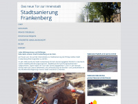 stadtsanierung-frankenberg.de Webseite Vorschau