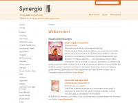 synergia-auslieferung.de Webseite Vorschau